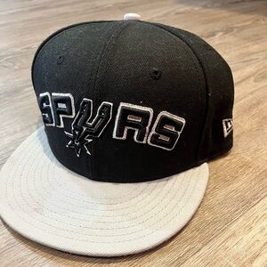 Black and Gray NBA Spurs Cap